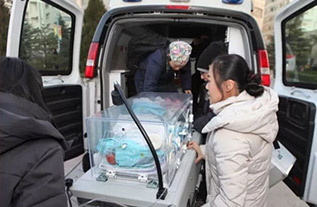 泰顺县妇婴监护型护送